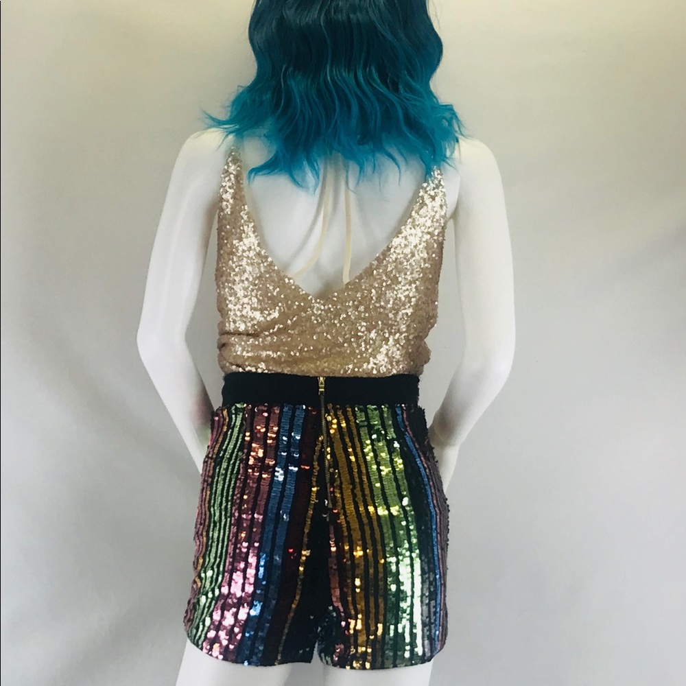 NWT TEA n CUP Sequined Hot Pants! - Picture 7 of 7